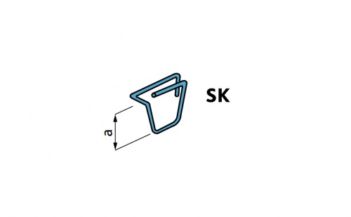 Хомут для горизонтальной кладки BAUT SK 50-40-2